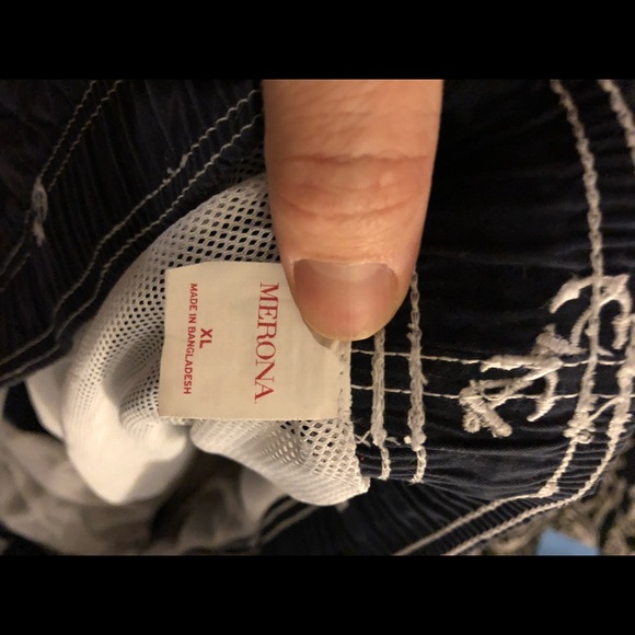 Merona men’s swim trunks sz xl - Picture 3 of 4